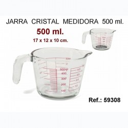 Jarra Medidora Cristal 500ml Jarra Medidora Cristal 500ml
