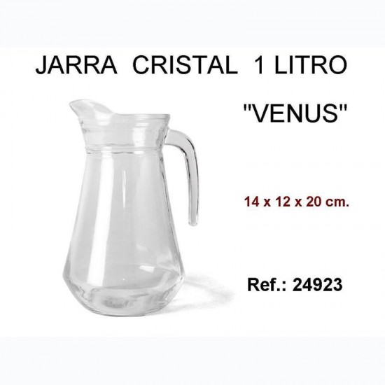 Jarra Cristal 1L Venus