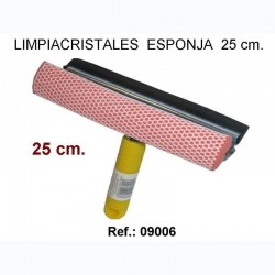 Limpia Cristales Mango 25cm Con Esponja Limpia Cristales Mango 25cm Con Esponja