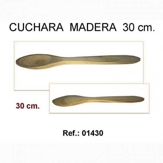 Cuchara Madera 30cm