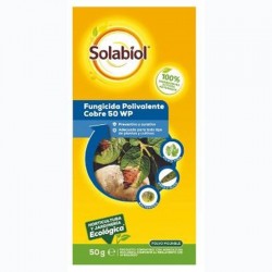 Fungicida Polivalente Cobre 50 WP Solabiol 50gr Fungicida Polivalente Cobre 50 WP Solabiol 50gr