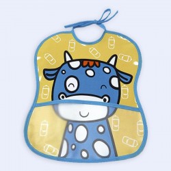 Babero de Vinilo Impreso con Bolsillo