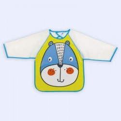 Babero de Vinilo Impreso con Manga Babero de Vinilo Impreso con Manga