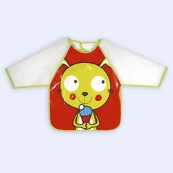 Babero de Vinilo Impreso con Manga Babero de Vinilo Impreso con Manga