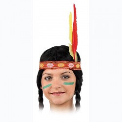 Pluma India con Cinta