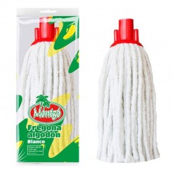 Fregona Hilo Algodón Blanco 5 Cabos 120gr Fregona Hilo Algodón Blanco 5 Cabos 120gr