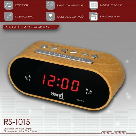Radio Reloj Despertador Sami