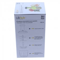 Corta Verdura Manual Presion LifeStyle 1000ml Corta Verdura Manual Presion LifeStyle 1000ml