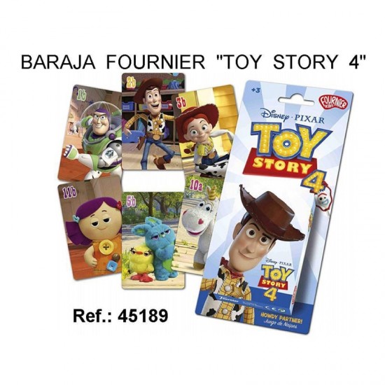 Juego Naipes Fournier Toy Story 4