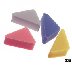 Triangulos Desmaquillar Latex 3u Triangulos Desmaquillar Latex 3u