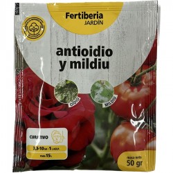 Fungicida Antioidio y Mildiu Fertiberia 50gr Fungicida Antioidio y Mildiu Fertiberia 50gr