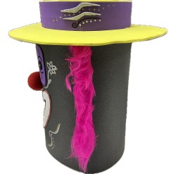 Cabezudo Payaso con Somrero Amarillo Cabezudo Payaso con Somrero Amarillo