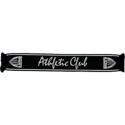 Bufanda Athletic club de Bilbao Negra y Plata Bufanda Athletic club de Bilbao Negra y Plata