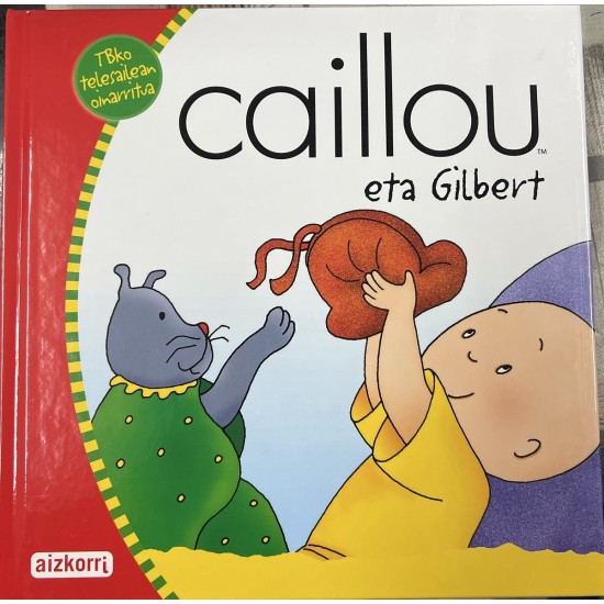 Cuento de Caillou en Euskera