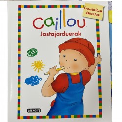 Libro Adtividades de Caillou en Euskera