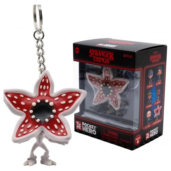Stranger Things Keyring Pocket Hero Demogorgon