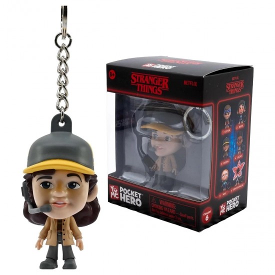Stranger Things Keyring Pocket Hero Dustin