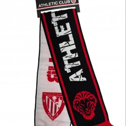 Bufanda Athletic Club de Bilbao Escudo Leon Negro