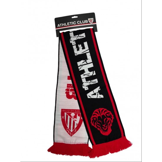 Bufanda Athletic Club de Bilbao Escudo Leon Negro