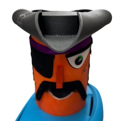 Cabezudo Pirata Naranja Ref001 Cabezudo Pirata Naranja Ref001