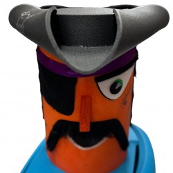 Cabezudo Pirata Naranja Ref001 Cabezudo Pirata Naranja Ref001
